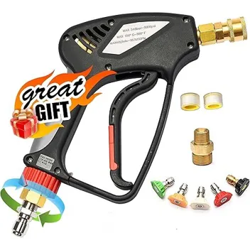 Anjieseng 5000PSI 10.5GPM Pressure Washer Short Gun Attachment