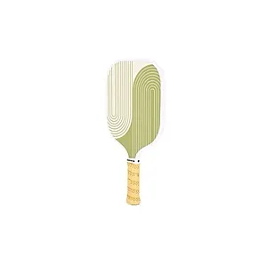 13 mm Sports Pickleball Paddle Green Swirl