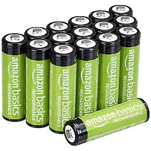 [S&S]: 16-Count 2000mAh AA Rechargeable Batteries (81.2¢ each)