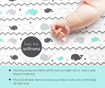 BROLEX Mini Crib Sheets