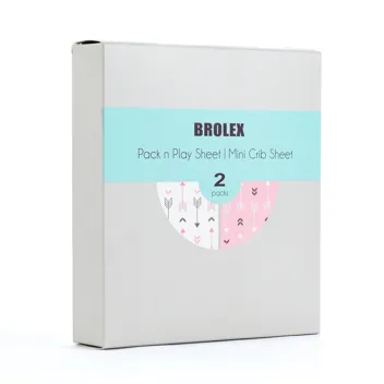 BROLEX Mini Crib Sheets