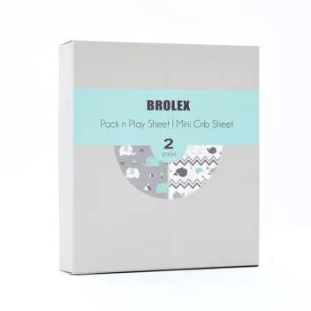 BROLEX Mini Crib Sheets