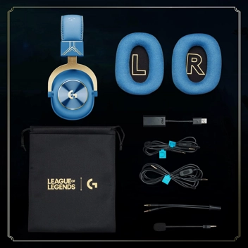 League of Legends Logitech G Pro 7.1 Wired Pro X Gaming Headset