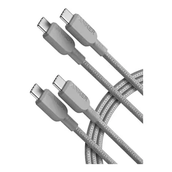 6ft 240W Braided USB-C to USB-C Cable