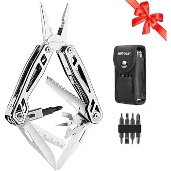 Wetols 21-in-1 Stainless Steel Multitool Needle Nose Plier Set