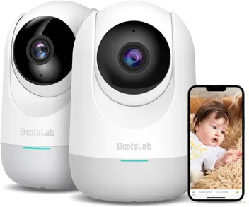 Botslab 2K WiFi Smart Pan Tilt Dome Indoor Security Camera