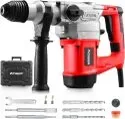 Aoben AB2105C 10A 1-1/4" SDS-Plus Rotary Hammer Drill Kit