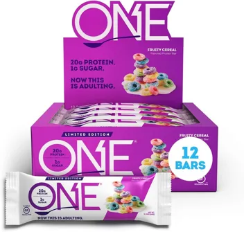 ONE Protein Bars (Fruity Cereal, 12-Count)