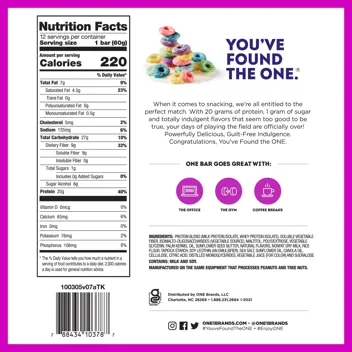 ONE Protein Bars (Fruity Cereal, 12-Count)