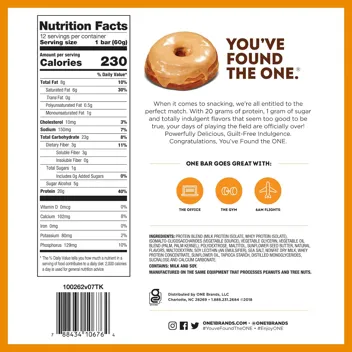 ONE Protein Bars (Fruity Cereal, 12-Count)