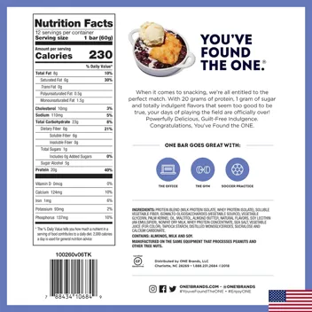 ONE Protein Bars (Fruity Cereal, 12-Count)