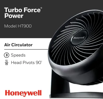 HT-900 TurboForce Air Circulator Fan (Black)