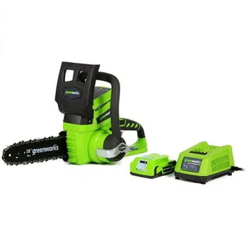 24V 10" Electric Cordless Chainsaw Kit with Battery & Charger
