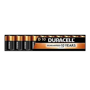 Coppertop D Batteries (10-Count)