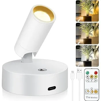 300lm 2500mAh USB-Rechargeable Wireless LED Spotlight