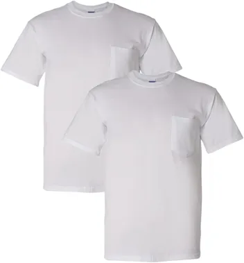 Adult DryBlend Workwear T-Shirts with Pocket (Grey, )