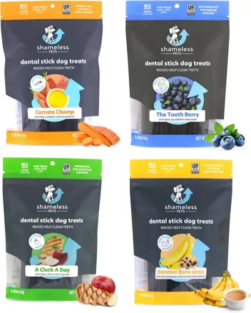 Banana Bone-Anza Dental Treats for Dogs (32-Count)