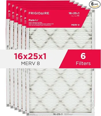 PureAir 16x25x1 MERV 8 Allergen Electrostatic HVAC AC Furnace Filters
