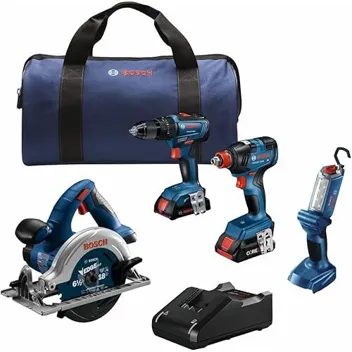 GXL18V-497B23 18V 4-Tool Combo Kit w/2Ah Batteries