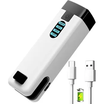 Hslgove 3-in-1 USB Rechargeable Bag Sealer with Flashlight