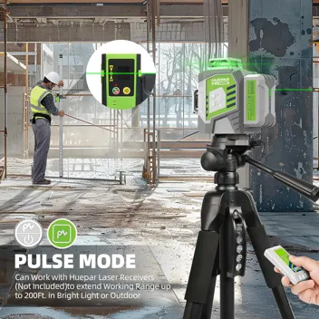 Pro Self-Leveling Green Cross Laser Level