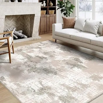 5'x7' Machine Washable Stain Resistant Area Rugs