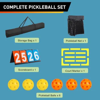 Enerface USAPA Approved Pickleball Paddle with Ball