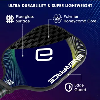 Enerface USAPA Approved Pickleball Paddle with Ball