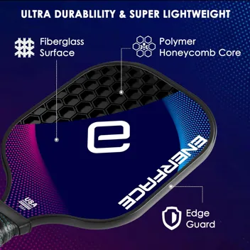 Enerface USAPA Approved Pickleball Paddle with Ball