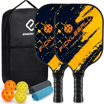 Enerface USAPA Approved Pickleball Paddle with Ball