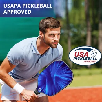 Enerface USAPA Approved Pickleball Paddle with Ball