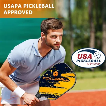 Enerface USAPA Approved Pickleball Paddle with Ball