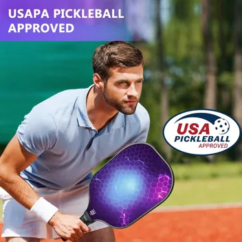 Enerface USAPA Approved Pickleball Paddle with Ball