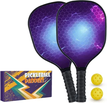 Enerface USAPA Approved Pickleball Paddle with Ball