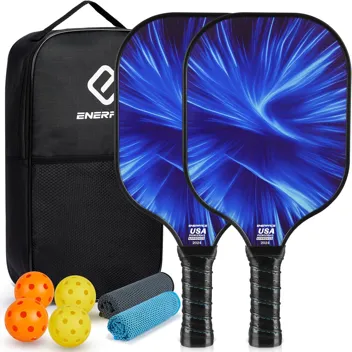 Enerface USAPA Approved Pickleball Paddle with Ball