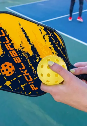 Enerface USAPA Approved Pickleball Paddle with Ball