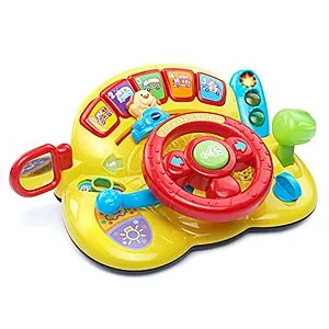 Turn and Learn Driver Toy (Yellow)