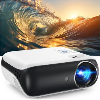 Happrun Native 1080p Native 240-ANSI Lumen Bluetooth Projector