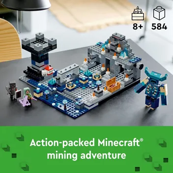 584-Piece Minecraft The Deep Dark Battle Set & Biome Adventure Building Toy