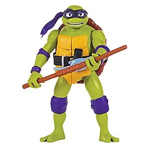 Teenage Mutant Turtles: Mutant Mayhem 5.5” Donatello Deluxe Shouts Figure by Playmates Toys