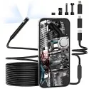 Pancellent Dual Lens 1080p Endoscope Snake Inspection Camera w/ 6-LED Lights