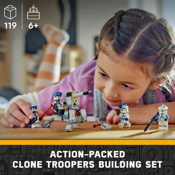 Star Wars 501st Clone Troopers Battle Pack Building Set (119-Pieces)