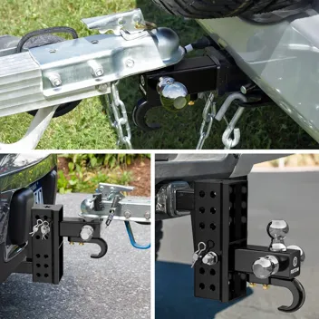 Ristow Triple Ball Adjustable Trailer Hitch (Tows up to 18K lbs)