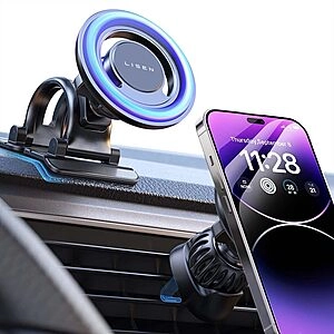 Lisen iPhone 4-in-1 MagSafe Magnetic Phone Car Mount