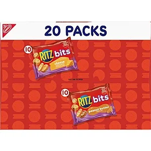 Bits Cheese + Bits Peanut Butter Cracker Sandwiches (Variety Pack)