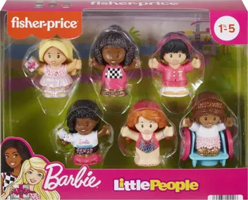 6-Piece Little People Toddler Barbie Figure Set or on Orders 325