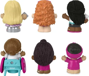 6-Piece Little People Toddler Barbie Figure Set or on Orders 325