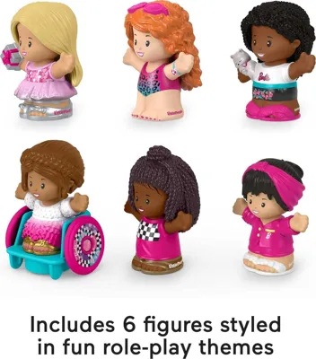 6-Piece Little People Toddler Barbie Figure Set or on Orders 325