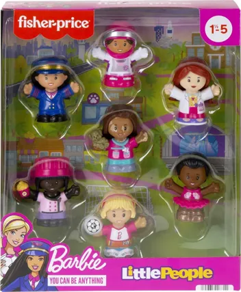 6-Piece Little People Toddler Barbie Figure Set or on Orders 325