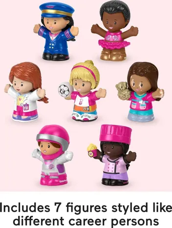 6-Piece Little People Toddler Barbie Figure Set or on Orders 325